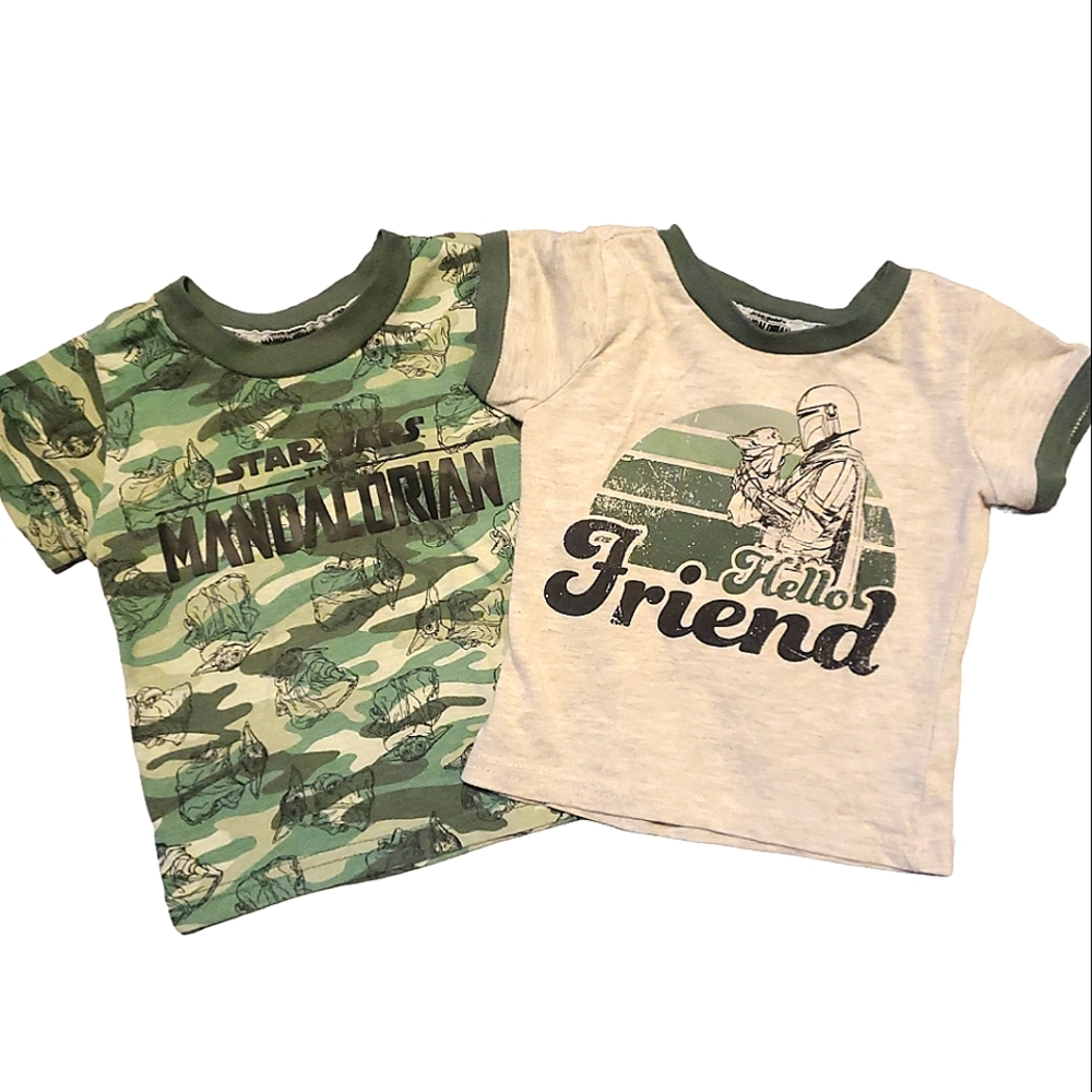 LOT 12 month Boys Star Wars shirts